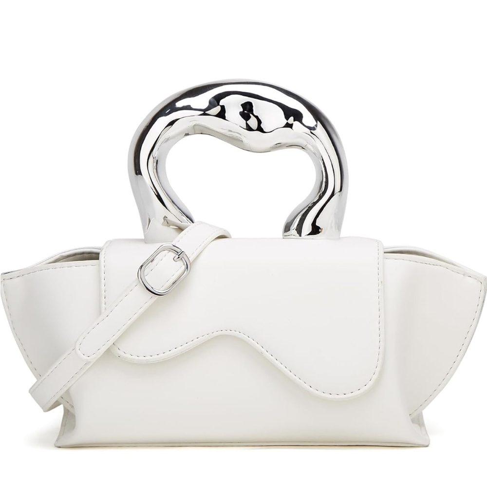 White purse